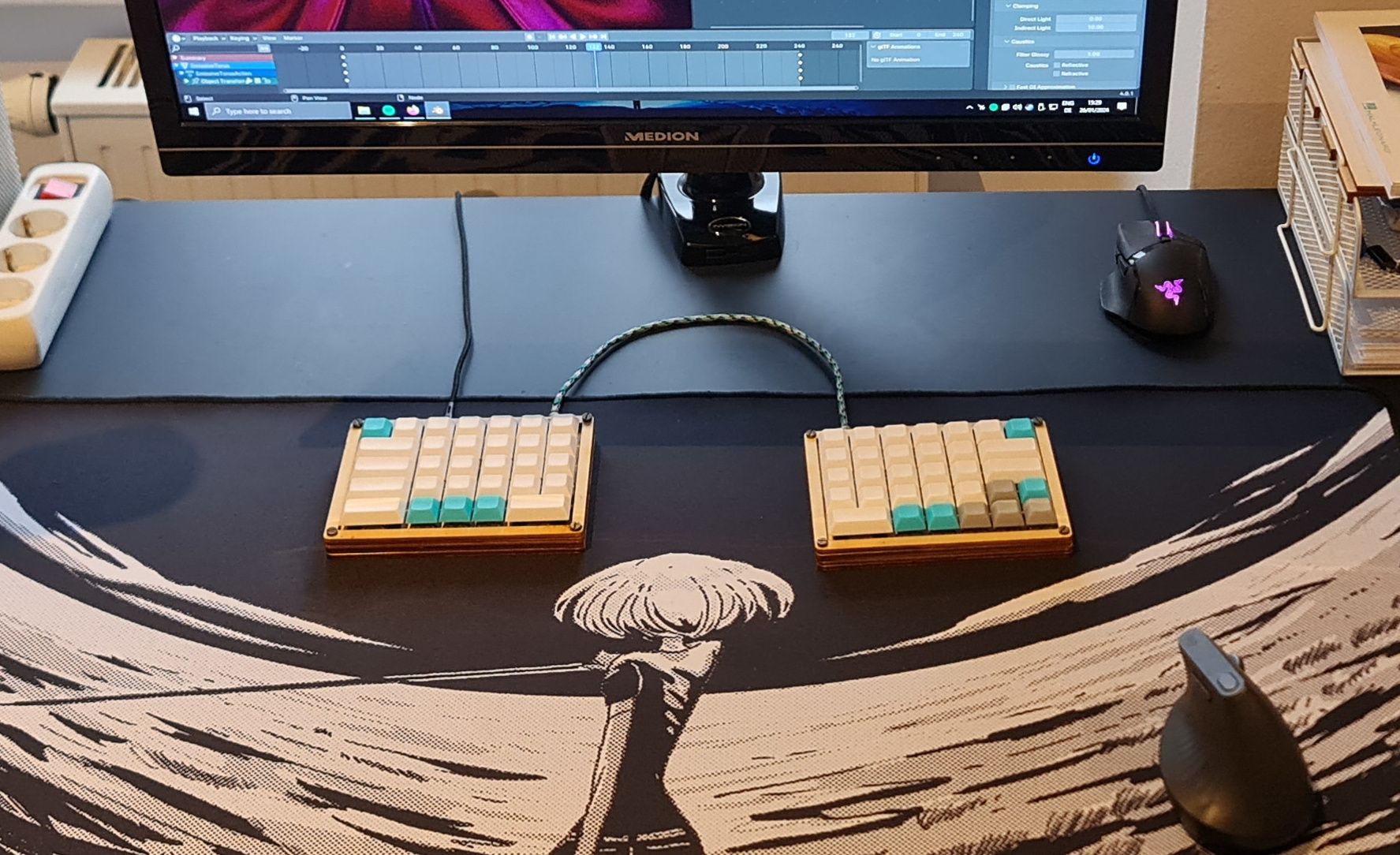 Phosphophyllite - Custom Keyboard image